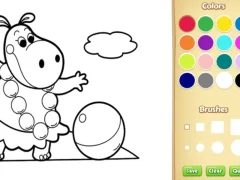 Lojë Baby Farm Animals Coloring Book for Kids në internet