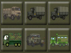 Lojë Army Trucks Memory në internet