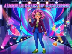 Lojë Jennifer Dress Up Challenge në internet