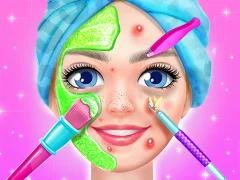 Lojë DIY Makeup Salon Spa Makeover Studio në internet
