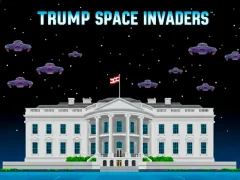 Lojë Trump Space Invaders në internet
