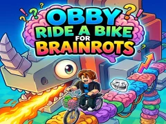 Lojë Obby Ride a Bike For Brainrots në internet