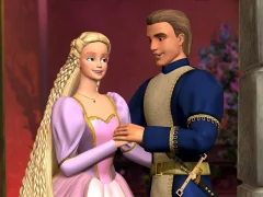Lojë Barbie Rapunzel në internet