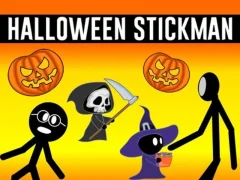 Lojë Halloween Stickman në internet
