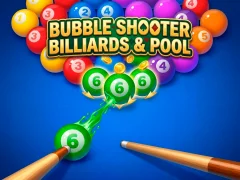 Lojë Bubble Shooter Billiards & Pool në internet