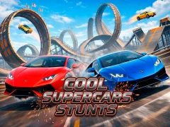 Lojë Cool SuperCars Stunts në internet