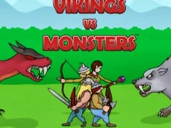 Lojë Vikings vs Monsters në internet