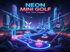 Lojë Neon Mini Golf në internet