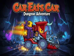Lojë Car Eats Car: Dungeon Adventure në internet