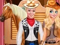 Lojë Frozen Couple Cowboy Style në internet