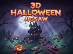 Lojë 3D Halloween Jigsaw në internet