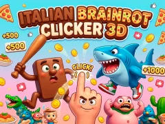 Lojë Italian Brainrot Clicker 3D në internet