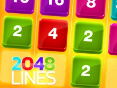 Lojë 2048 Lines në internet