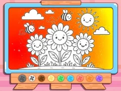 Lojë Coloring Book: Happy Flower në internet