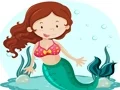Lojë Mermaid Jigsaw në internet