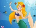 Lojë Beautiful mermaid girl në internet