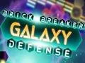 Lojë Brick Breaker Galaxy Defense në internet