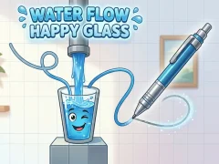 Lojë Water Flow Happy Glass në internet