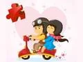 Lojë Valentine's Day Puzzle në internet