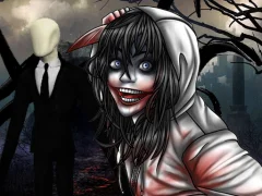 Lojë Jeff The Killer The Hunt For The Slenderman në internet