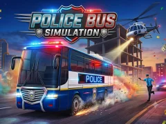 Lojë Police Bus Simulation në internet