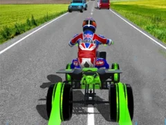 Lojë ATV Quad Bike Traffic Racer në internet