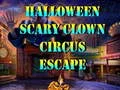 Lojë Halloween Scary Clown Circus Escape në internet