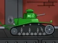Lojë Tanks 2D: Tank Wars në internet