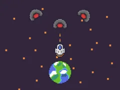 Lojë Pixel Protect Your Planet në internet
