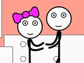 Lojë Stickman Jailbreak - Love Story në internet