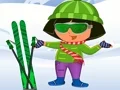 Lojë Dora Ski Dress up në internet