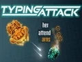 Lojë Typing Attack në internet