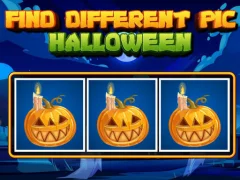 Lojë Find Different Pic Halloween në internet