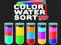 Lojë Color Water Sort 3D në internet