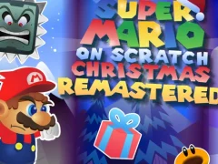 Lojë Super Mario on Scratch Christmas Remastered në internet