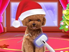 Lojë Christmas ASMR Makerover Salon në internet