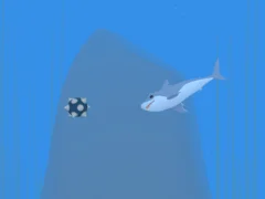 Lojë Lonely Shark Frenzy në internet