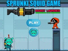 Lojë Sprunki Squid Game Rocket Launcher në internet