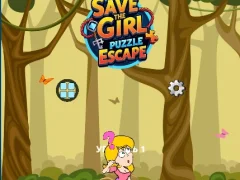 Lojë Save the Girl Puzzle Escape në internet