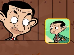 Lojë Mr Bean Solve Puzzle në internet