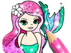 Lojë Coloring Book: Little Mermaid në internet