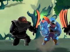 Lojë Stickman Warrior në internet