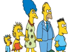 Lojë The Simpsons: Find the Difference në internet