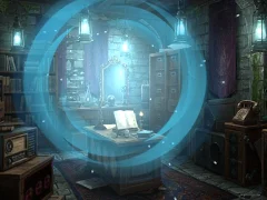 Lojë Whispering witch escape në internet