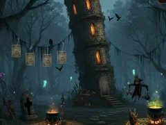 Lojë Arcane Witch1 Escape në internet