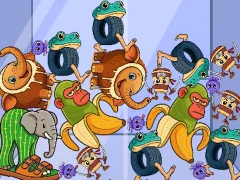Lojë Italian Brainrot: Animals Merge Puzzle në internet