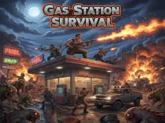 Lojë Gas station survival në internet