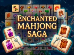 Lojë Enchanted Mahjong Saga në internet
