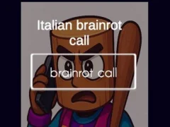 Lojë Italian Brainrot Call në internet