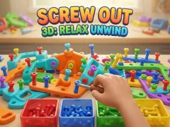 Lojë Screw Out 3D: Relax Unwind në internet